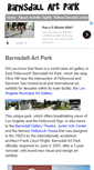 Mobile Screenshot of barnsdallartpark.com